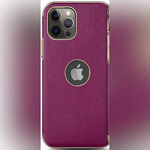 LOHASIC for iPhone 12 Pro Max Case for Women, Flexible Luxury PU Leather Cover